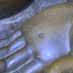 Een uitzonderlijke grote bronzen figuur van Boeddha, Nepal, 18e eeuw — foto 38