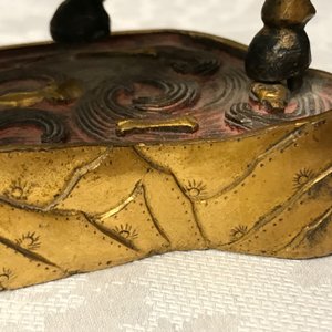 Een verguld bronzen figuur van Palden Lhamo, Tibet, 17e eeuw — foto 28