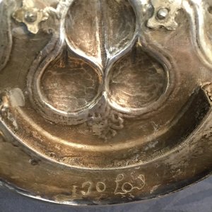 Een verguld zilveren monstrans met inlegwerk van half-edelstenen, gedateerd 1614 — foto 33