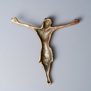 Een vergulde bronzen Corpus, Frankrijk, 14e eeuw — foto 3