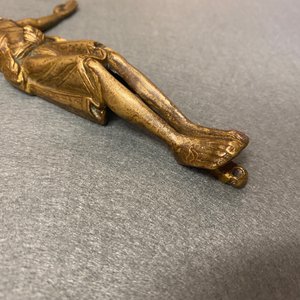Een vergulde bronzen Corpus, Schwaben, Duitsland, 12e eeuw — foto 15