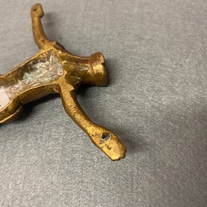 Een vergulde bronzen Corpus, Schwaben, Duitsland, 12e eeuw — foto 17