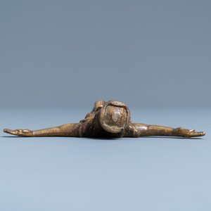 Een vergulde bronzen Corpus, Schwaben, Duitsland, 12e eeuw — foto 6