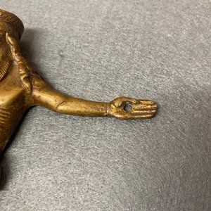 Een vergulde bronzen Corpus, Schwaben, Duitsland, 12e eeuw — foto 8