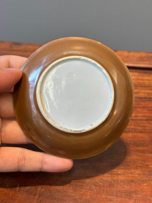 Een verzameling van 23 Chinese koppen en schotels, Kangxi/Qianlong — foto 13