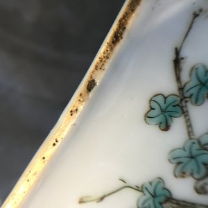 Een vierkante Chinese qianjiang cai vaas, 19/20e eeuw — foto 8