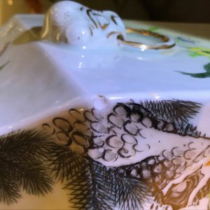 Een vierkante Chinese qianjiang cai vaas, vroeg 20e eeuw, Jiangxi Porcelain Company merk — foto 8