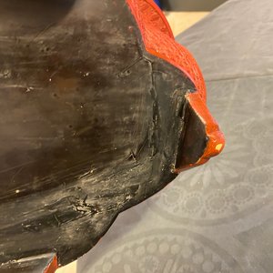 Een vierlobbige Chinese jardinière in rood en zwart lakwerk, Qianlong — foto 50