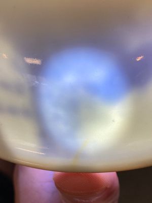 Een zeldzaam Chinees blauw-wit 'Xi Xiang Ji' bord met een gedeelte van een gedicht, Jiajing merk, Transitie periode — foto 12