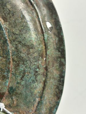 Een zeldzame Chinese archaïsche met zilver ingelegde bronzen cosmetica doos en deksel, 'lian', Westelijke Han — foto 25
