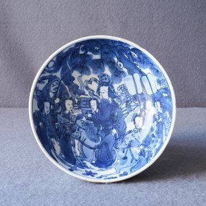 Een zeldzame Chinese blauw-witte dubbelwandige warmhoudkom, 'zhuge', Jiajing — foto 7