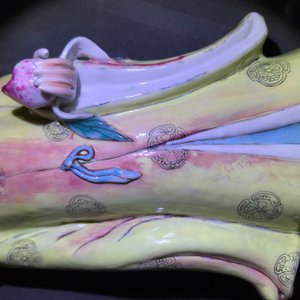 Een zeldzame Chinese famille rose figuur van Magu, Qianlong — foto 18