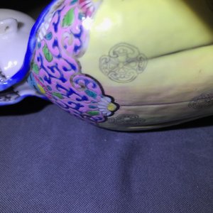 Een zeldzame Chinese famille rose figuur van Magu, Qianlong — foto 22