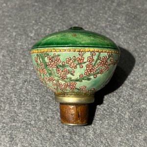 Een zeldzame Chinese famille rose opiumpijp met verhalende decors, 19e eeuw — foto 41