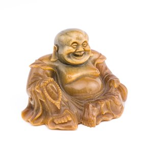 RETOUR DHL 07/11/2024 Een zeldzame Chinese sculptuur van Boeddha in rinoceroshoorn, eind 19e eeuw — foto 2