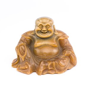 RETOUR DHL 07/11/2024 Een zeldzame Chinese sculptuur van Boeddha in rinoceroshoorn, eind 19e eeuw — foto 3