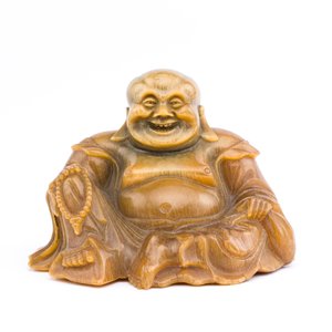 RETOUR DHL 07/11/2024 Een zeldzame Chinese sculptuur van Boeddha in rinoceroshoorn, eind 19e eeuw — foto 4
