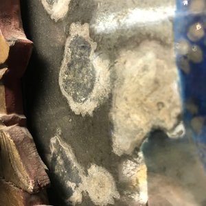 Een zeldzame Chinese spiegel met achterglasschildering en verguld hout, 2e helft 18e eeuw — foto 26
