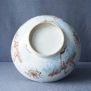 Een zeldzame Chinese verte-Imari kom met een scheepswrak, Qianlong — foto 27