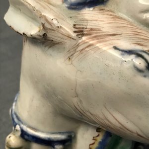 Een zeldzame Chinese wucai figuur van Shoulao gezeten op een hert, Wanli — foto 18