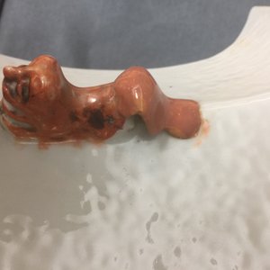 Een zeshoekige Chinese vaas met qianjiang cai decor, 19/20e eeuw — foto 9