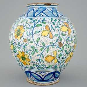 Een zgn. "vaso a palla", Caltagirone, 18e eeuw — foto 4