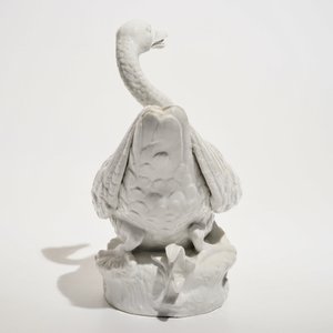 Een zwaan in blanc de Chine-stijl, Meissen, Duitsland, 18e eeuw — foto 5