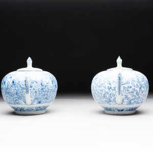 Eight Chinese blue and white shipwreck wares, 17/18th C. — photo 17