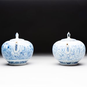 Eight Chinese blue and white shipwreck wares, 17/18th C. — photo 19