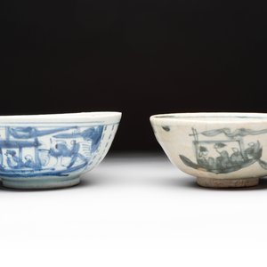 Eight Chinese blue and white shipwreck wares, 17/18th C. — photo 2