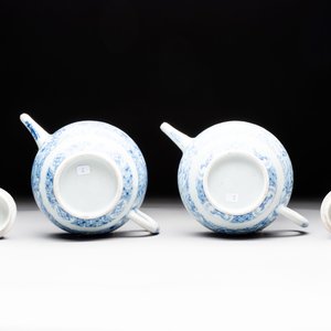 Eight Chinese blue and white shipwreck wares, 17/18th C. — photo 21