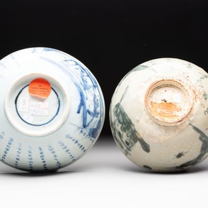 Eight Chinese blue and white shipwreck wares, 17/18th C. — photo 7