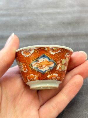 Eight Chinese blue, white and iron-red cups and twelve saucers, Kangxi/Yongzheng — 照片 52