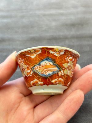 Eight Chinese blue, white and iron-red cups and twelve saucers, Kangxi/Yongzheng — 照片 53