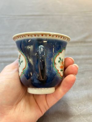 Eight Chinese blue, white, famille verte, and European-decorated wares, Kangxi/Qianlong — foto 18