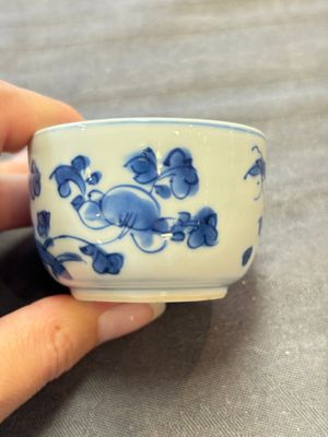 Eight Chinese blue, white, famille verte, and European-decorated wares, Kangxi/Qianlong — foto 36