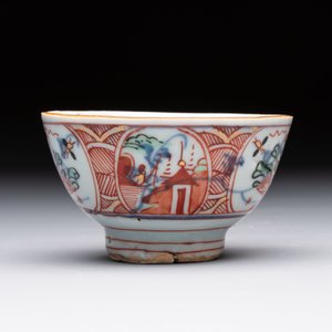Eight Chinese blue, white, famille verte, and European-decorated wares, Kangxi/Qianlong — foto 17