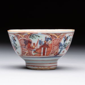 Eight Chinese blue, white, famille verte, and European-decorated wares, Kangxi/Qianlong — foto 19