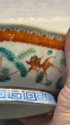 Eight Chinese famille rose and verte wares, 19/20th C. — 照片 105