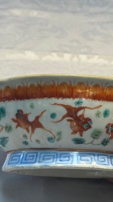 Eight Chinese famille rose and verte wares, 19/20th C. — 照片 107
