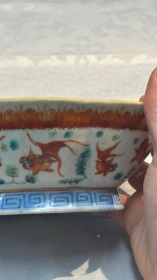 Eight Chinese famille rose and verte wares, 19/20th C. — 照片 108