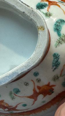 Eight Chinese famille rose and verte wares, 19/20th C. — 照片 111