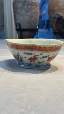 Eight Chinese famille rose and verte wares, 19/20th C. — 照片 112