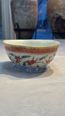 Eight Chinese famille rose and verte wares, 19/20th C. — 照片 114