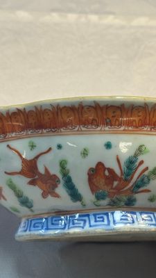 Eight Chinese famille rose and verte wares, 19/20th C. — 照片 119