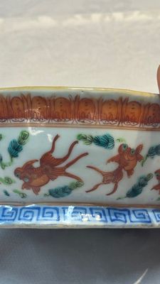 Eight Chinese famille rose and verte wares, 19/20th C. — 照片 123