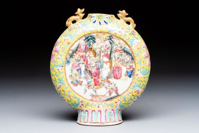 Eight Chinese famille rose and verte wares, 19/20th C. — 照片 14