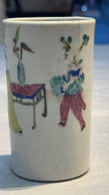 Eight Chinese famille rose and verte wares, 19/20th C. — 照片 61