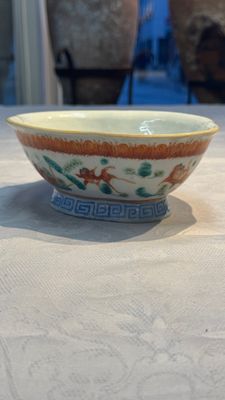 Eight Chinese famille rose and verte wares, 19/20th C. — 照片 99