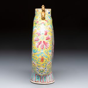 Eight Chinese famille rose and verte wares, 19/20th C. — 照片 15